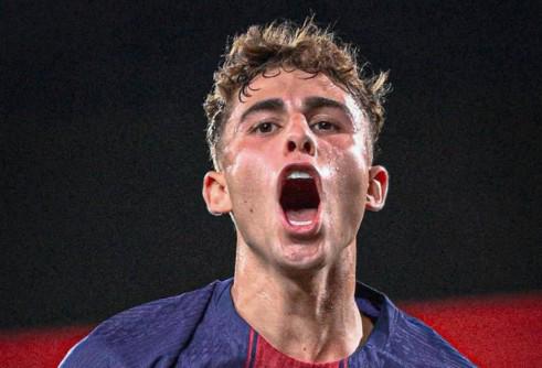 对阵赫罗纳, 纳的比赛中 对阵赫罗纳, 纳的比赛中